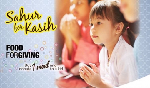 Sahur for Kasih - meal for child