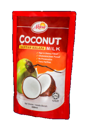 Akasa Coconut Milk (Pouch) 200ml