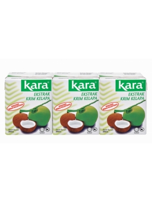 Kara Coconut Cream 3's x 200ml