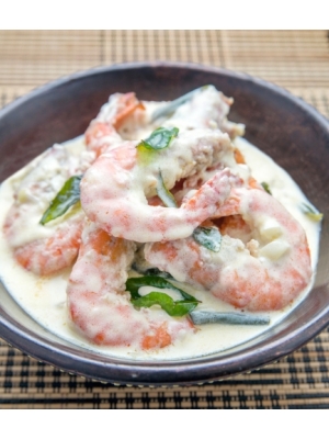 Butter Coconut Milk Prawn