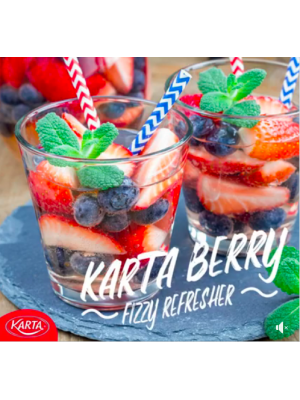 KARTA Berry Fizzy Refresher