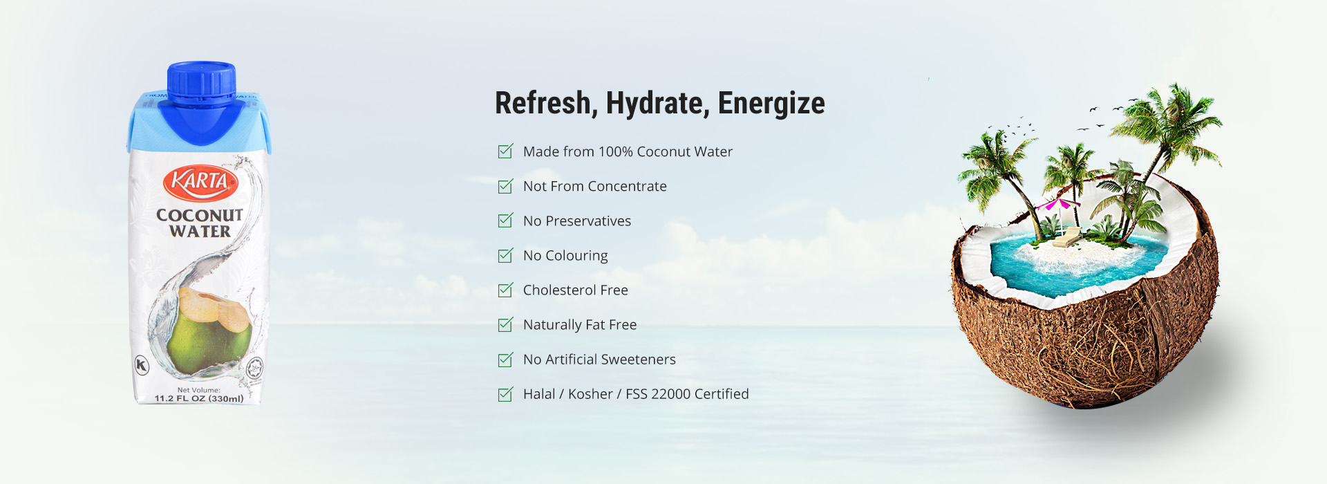 Refresh, Hydrate, Energize