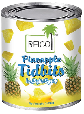 Reico Canned Pineapple Tidbits