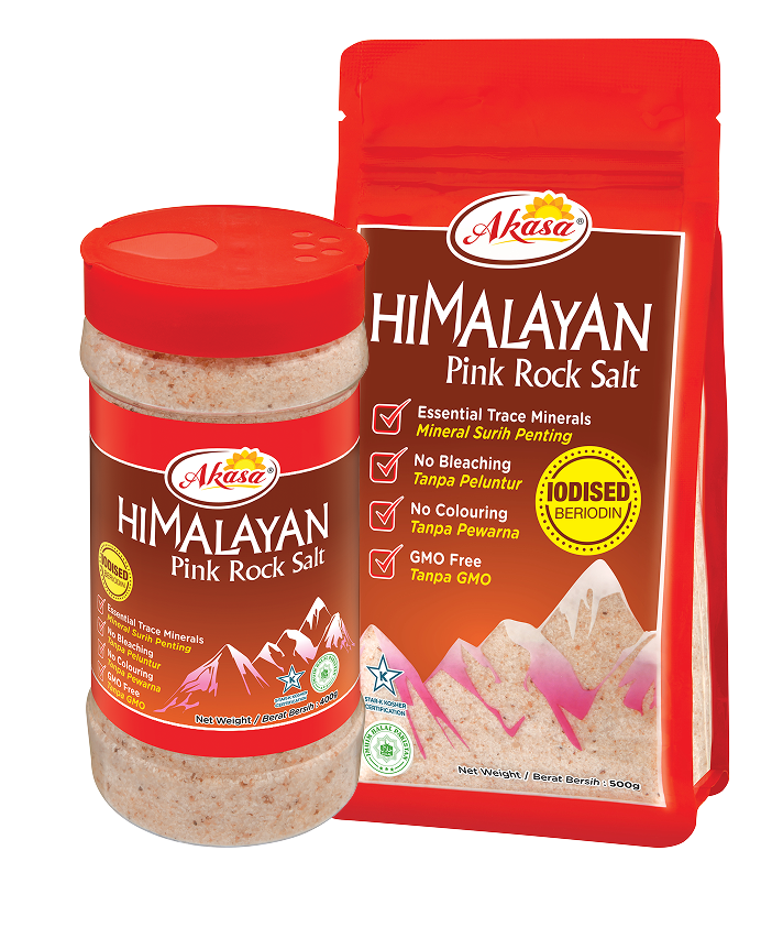 Akasa Himalayan Pink Rock Salt