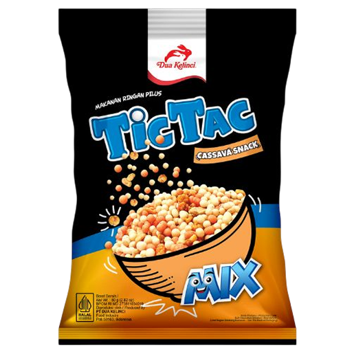Tic Tac Cassava Snack