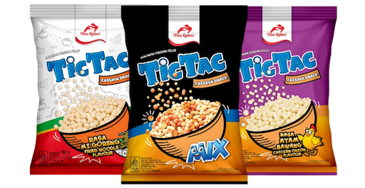 Tic Tac Cassava Snack