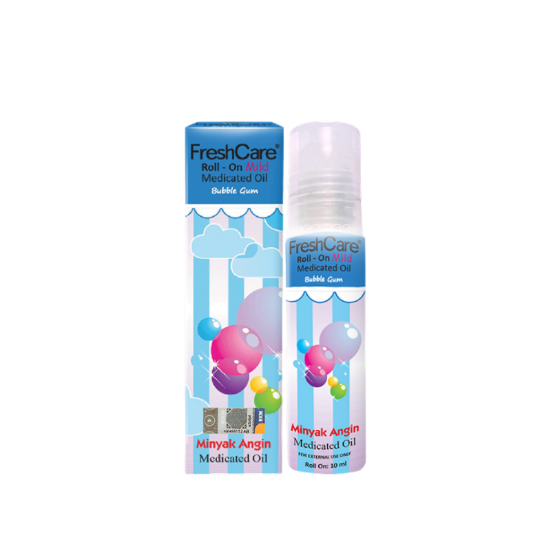 FreshCare Roll On Medicated Oil Bubble Gum