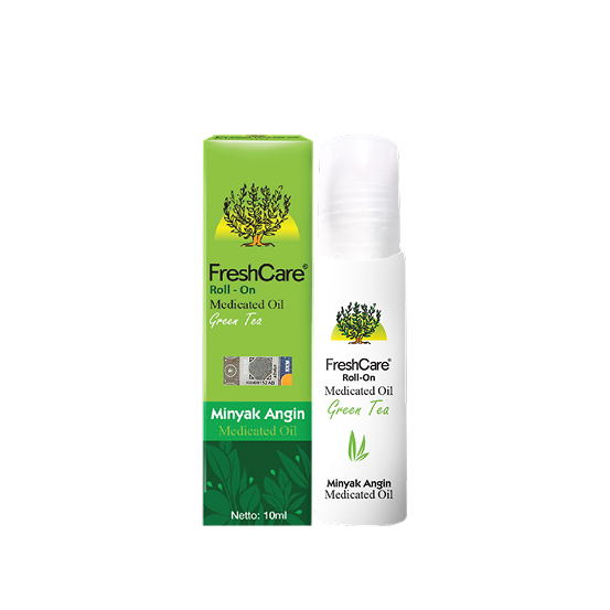 FreshCare Roll On Medicated Oil Green Tea